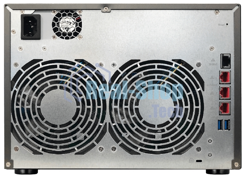 Сетевое хранилище ASUSTOR AS7110T 10-Bay NAS/Media player/Intel Xeon E-2224 3.4GHz up to 4.6GHz(Quad-Core), 8Gb SO-DIMM DDR4, noHDD(HDD,SSD),/10x1GbE+3x2,5Gbe(LAN)/3xUSB3.2,HDMI/M.2/4ip camera license; 90IX01D1-BW3S1