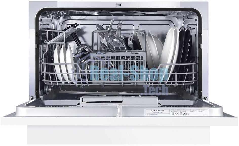 Посудомоечная машина Maunfeld MLP 06S, белый, 55 см, 6 компл., 49 дБ, класс A+