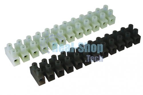 Колодка клеммная 12х10мм винт. п/п OK-434-12-PLP ДКС 43412PL/B