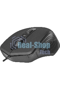 Мышь проводная Defender Datum MB-347 черный, 1600 dpi, USB, кнопки - 4