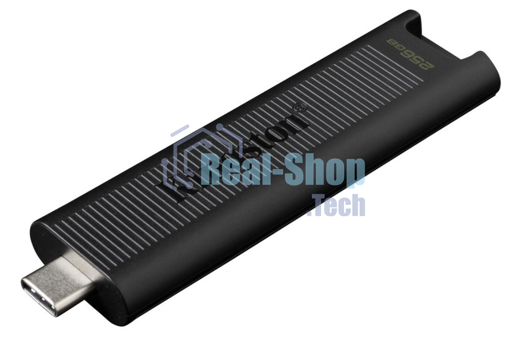 Флешка USB Kingston DataTraveler Max (DTMAX/256GB), 256Gb, USB 3.2 Gen 2 Type-C, R/W 1000/900, черный