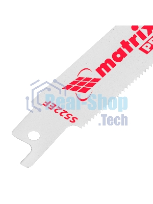 Полотна по металлу Matrix для сабельной пилы S522EF 75/1,4 мм, Bimetal, 2 шт., PRO