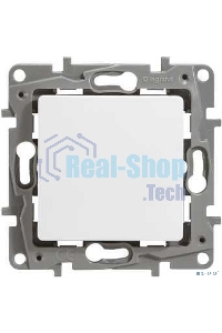 Выключатель 10АХ, на винтах, бел. ETIKA 