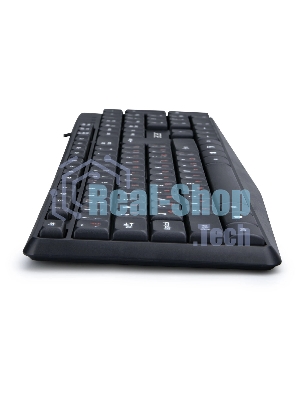 Комплект клавиатура+мышь Acer OMW141 проводной, USB, 1200 DPI, чёрный