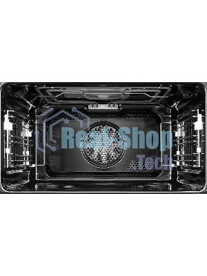Встраиваемый духовой шкаф Kuppersberg KMW 612 Black с СВЧ, 45 см, 50л, 12 режимов, гидролизная очистка, черный