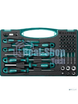 Набор отверток и насадок 50 шт KRAFTOOL X-Drive-50