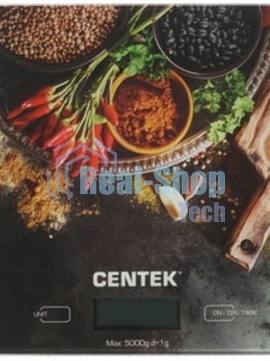 Весы кухонные Centek CT-2462 серебристый