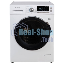 Стиральная машина Korting KWD 48IT1496 белая, загрузка фронтальная 8кг, 1400 об/мин., класс: A