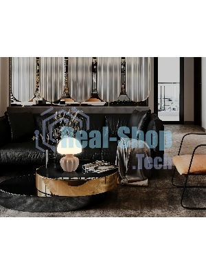 Настольная лампа Ambrella light LH53247 CF/WH кофе/белый G9 max 28W D165*220