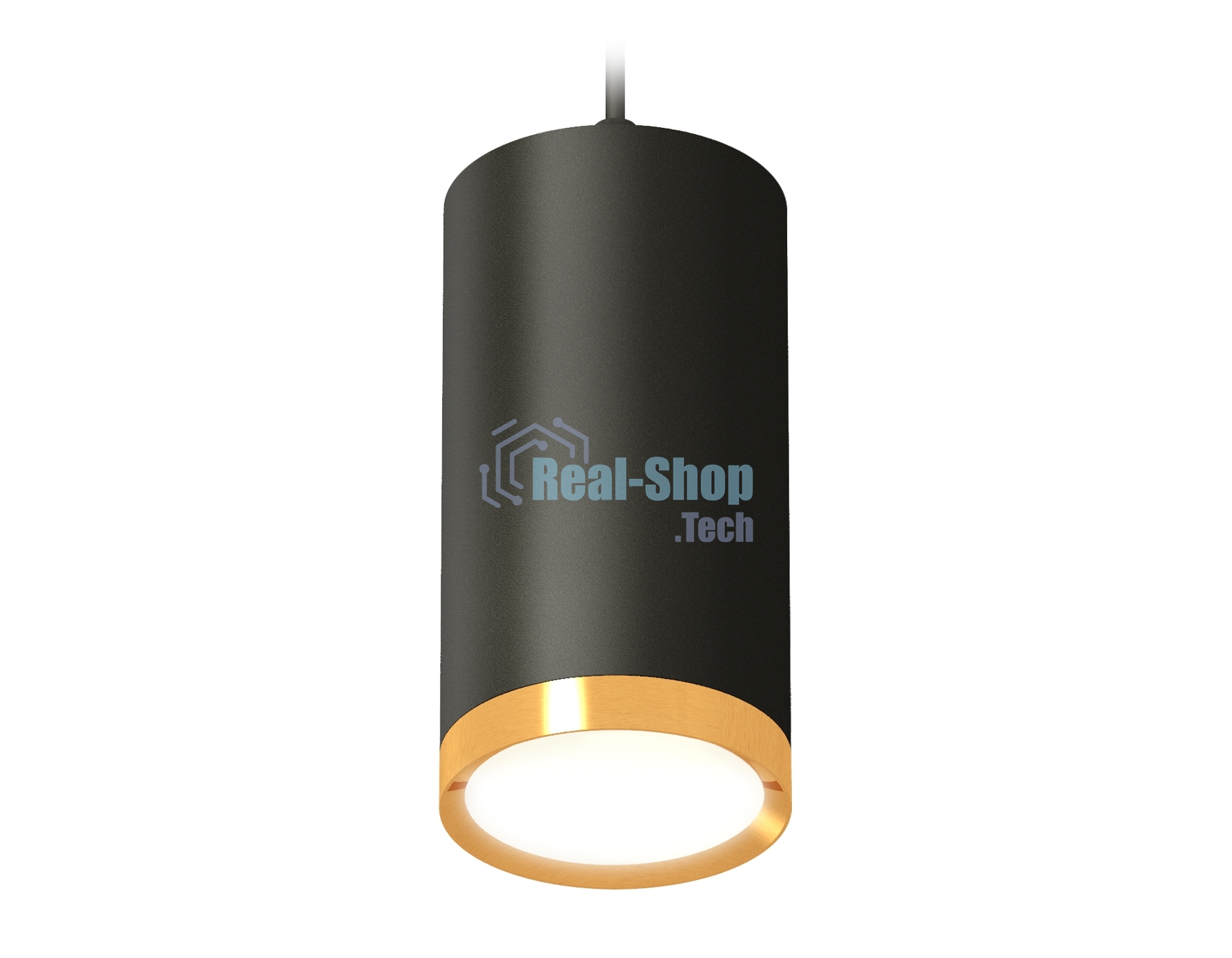 Светильник Ambrella Light XP8162013 SBK/PYG черный песок/золото желтое полированное GX53 (A2333, C8162, N8124)