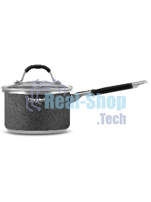 Ковш Rondell Stern RDS-008, 1.9л, с крышкой 16см, серый