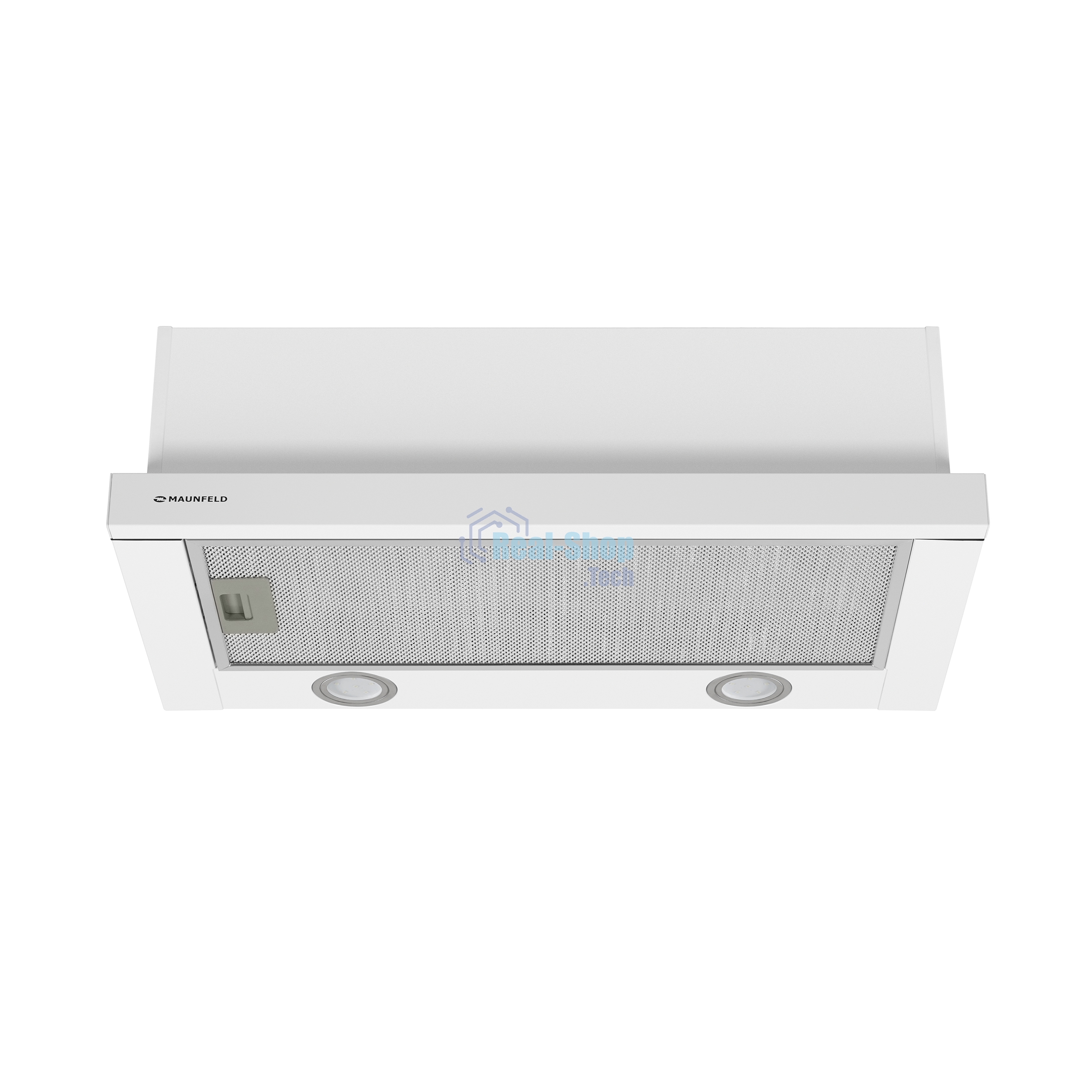 Вытяжка встраиваемая Maunfeld VS Light 50 белый, 50 см, 520 куб. м/ч, 56 дБ