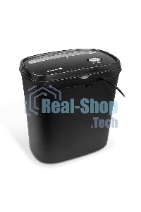 Шредер ГЕЛЕОС УД15-4, (DIN P-4), фрагмент 3,9х35мм, 8-10 лист (70г/м2), скобы, 15 литров