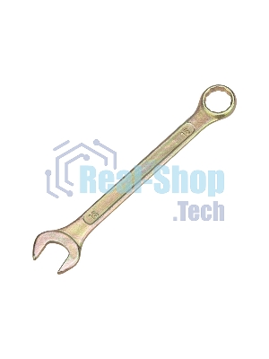 Ключ комбинированный Rexant 15 мм, желтый цинк