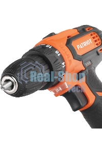 Дрель-шуруповерт аккумуляторная Patriot BR 119Li, Аккумуляторная, 12В, 2 АКБ