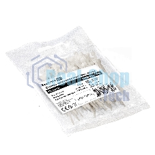 Стяжка (хомут) нейлоновая ExeGate EX293125RUS CV66-80x2.5W (нейлон 6.6, 80x2.5 мм, неоткрывающаяся, halogen free, -40°C - +85°C, белая, 100 шт)