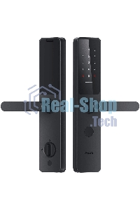 Умный замок Aqara A100 Zigbee врезной разбл.отпеч.паль. черный (ZNMS02ES)