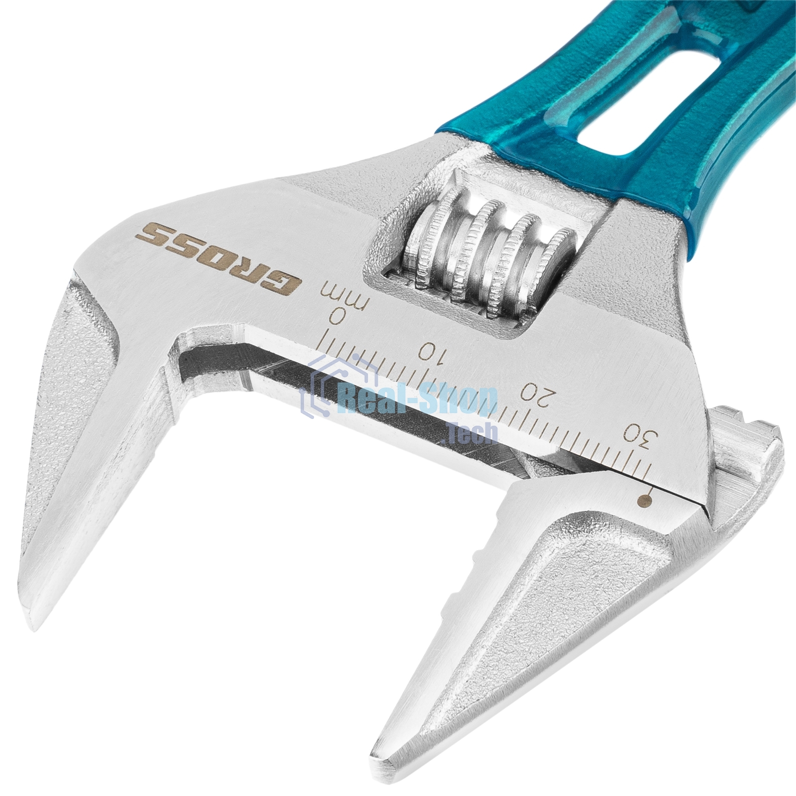 Ключ разводной Gross 15565 (0 - 32 мм) 140 мм