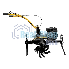 Мотоблок Denzel DPT-370X 7 л.с., диск.сцеп, шир 90 см, глуб 35 см, фрез 3х4, ВОМ, передачи 3В/1Н