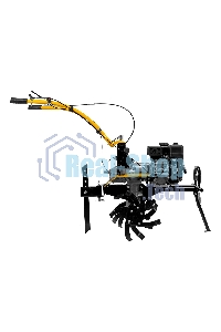 Мотоблок Denzel DPT-370X 7 л.с., диск.сцеп, шир 90 см, глуб 35 см, фрез 3х4, ВОМ, передачи 3В/1Н