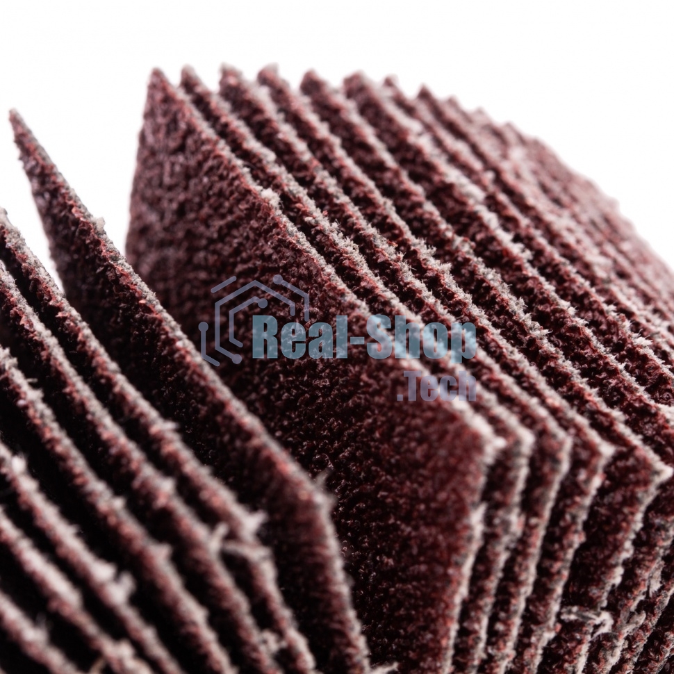 Круг лепестковый Matrix для дрели, 60 х 30 х 6 мм, Р 100