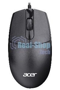 Комплект клавиатура + мышь Acer OMW141 клав:черный мышь:черный USB