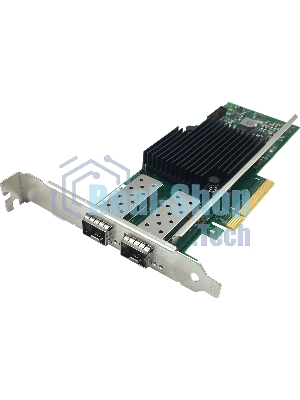 Сетевой Адаптер Intel Ethernet Converged Network Adapter X710-DA2, 10GbE/1GbE dual ports SFP+, open optics, PCI-E 3.0x8 (Low Profile and Full Height brackets included) bulk