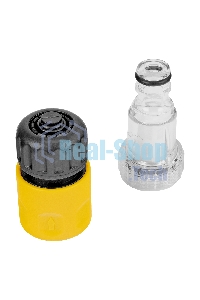 Моечная машина высокого давления Denzel R-180iD, 2000 Вт, 180 бар, 420 л/ч, асинх. двиг., бараб.