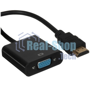 Переходник Gembird-Cablexpert Переходник HDMI-VGA, 19M/15F (A-HDMI-VGA-03)