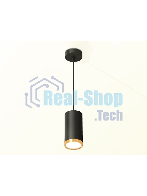 Светильник Ambrella Light XP8162013 SBK/PYG черный песок/золото желтое полированное GX53 (A2333, C8162, N8124)