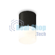 Светильник Ambrella Light XS6302065 SBK/FR черный песок/белый матовый MR16 GU5.3 (C6302, N6252)