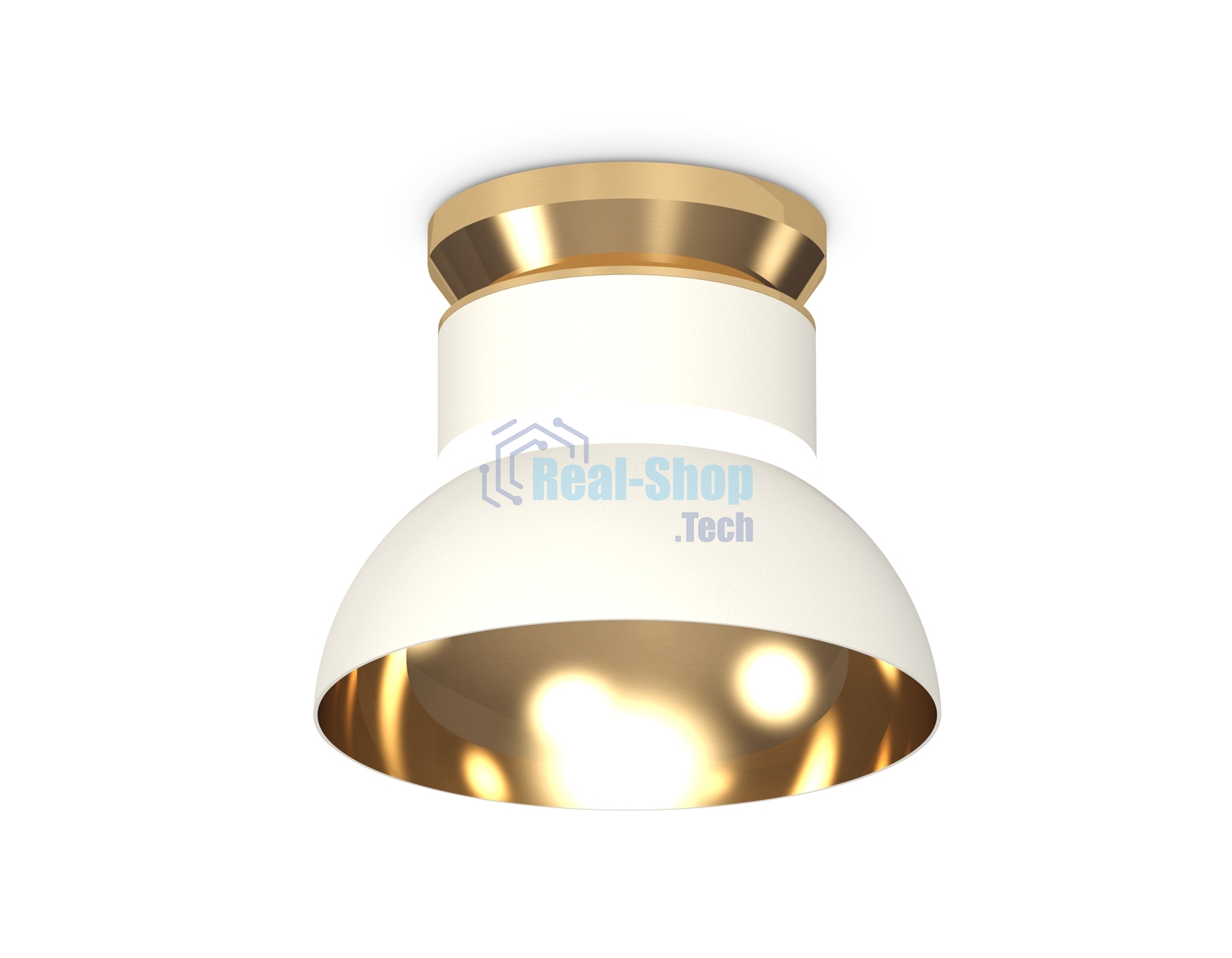 Светильник Ambrella Light XS8101061 SWH/PYG/CL белый песок/золото желоте полированное/прозрачный GX53 (N8909, C8101, N8144)