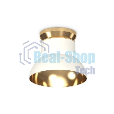 Светильник Ambrella Light XS8101061 SWH/PYG/CL белый песок/золото желоте полированное/прозрачный GX53 (N8909, C8101, N8144)