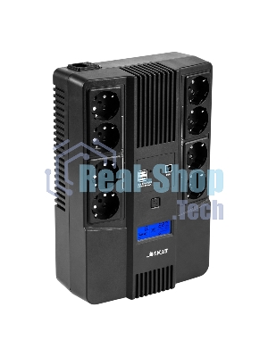 Источник бесперебойного питания Бастион SKAT-UPS 1000-AID-IN-1x9-8 600Вт 1000ВА черный