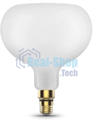 Лампа cветодиодная Gauss Filament А190 10W 890lm 4100К Е27 milky диммируемая LED