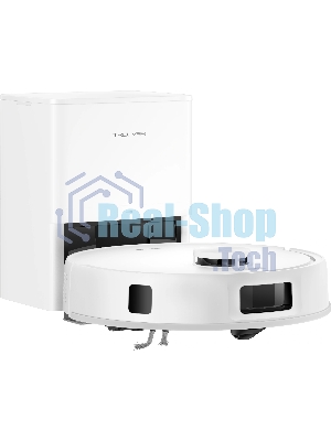 Робот-пылесос Trouver E20s Pro Plus белый, 3200 мAч Li-Ion, уборка сухая/влажная, пылесборник контейнер 0.32 л