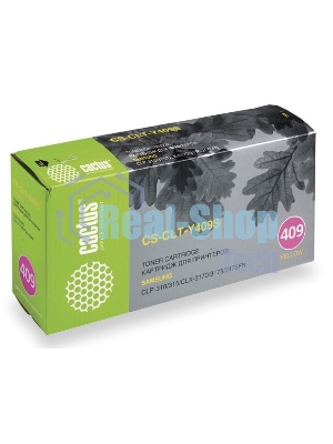 Картридж лазерный Cactus CS-CLT-Y409S желтый (1000 стр.) для Samsung CLP-310/315/CLX-3170/3175/3175FN