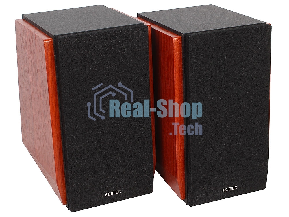 Колонки Edifier R1700 ВТ 2.0 Активные, 2 x 33W RMS, 85 дБА, дерево, беспроводной пульт ДУ