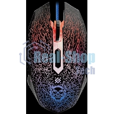 Мышь проводная Defender Shock GM-110L черный, 3200 dpi, USB, кнопки - 6