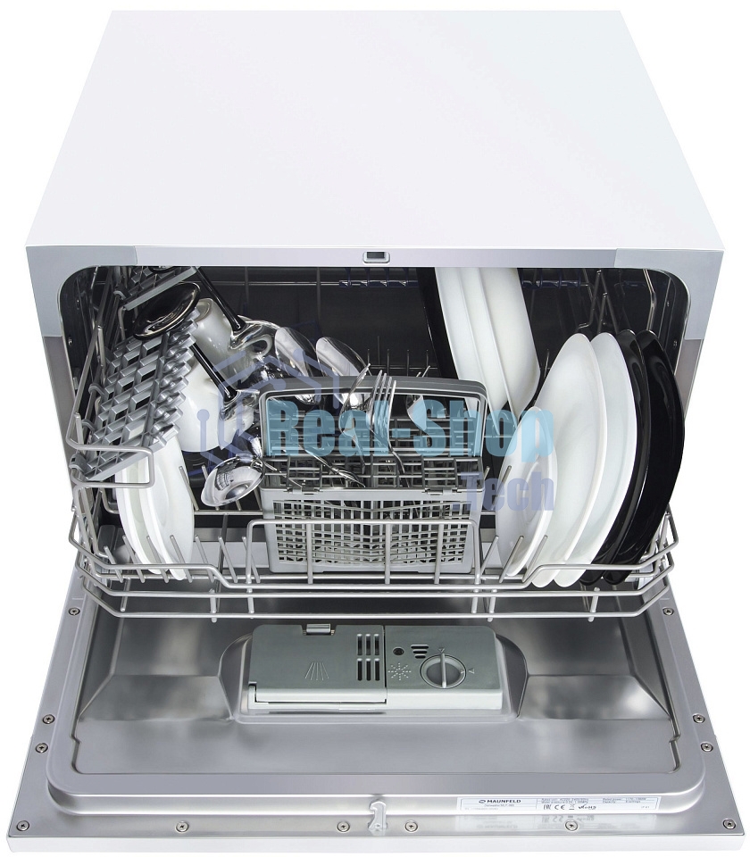 Посудомоечная машина Maunfeld MLP 06S, белый, 55 см, 6 компл., 49 дБ, класс A+