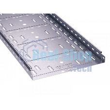 Лоток листовой перфорированный 400х50 L3000 сталь 1мм ДКС 35266
