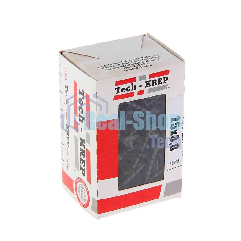 Саморез 3.8х25 гипсокартон-дерево (уп.200шт) коробка Tech-Krep 102120