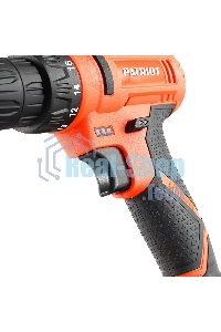 Дрель-шуруповерт аккумуляторная Patriot BR 117Li THE ONE, Аккумуляторная, 12В, 2 АКБ, Кейс