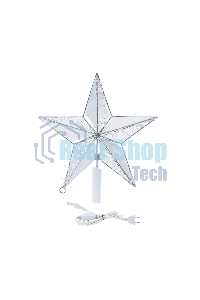 Светодиодная фигура Neon-night Звезда 100 см, 200 светодиодов, с трубой и подвесом, цвет свечения белый