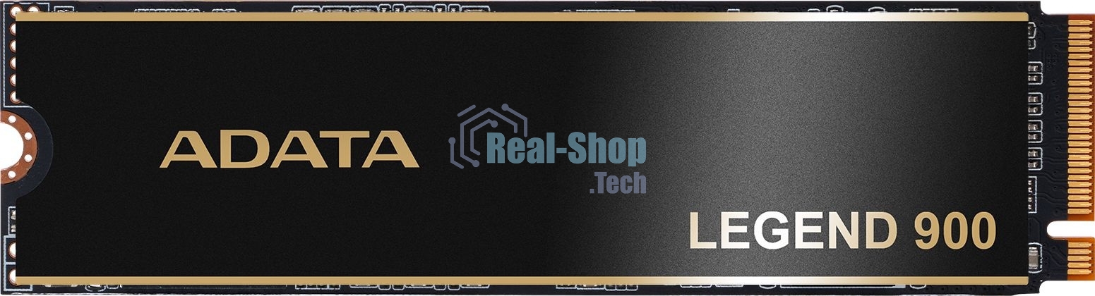 Накопитель SSD ADATA LEGEND 900, 2000Gb, PCIe 4.0 x4, 2280, NVMe, R/W 7000/5400, с радиатором