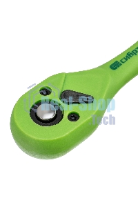 Ключ трещотка Сибртех двухкомпонентная рукоятка 1/4