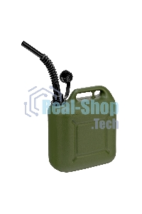 Канистра Stels для ГСМ вертикальная, 10 л., пластиковая, усиленная