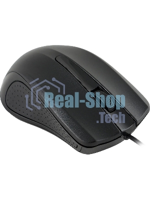 Мышь проводная Acer OMW010 черный, 1200 dpi, USB, кнопки - 3