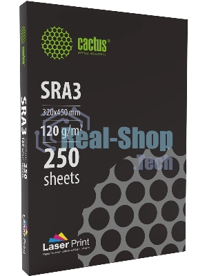 Бумага Cactus CS-LPSRA3120250 SRA3/120г/м2/250л./белый для лазерной печати