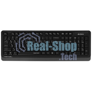 Комплект клавиатура+мышь A4Tech FStyler FGS1035Q беспроводной, USB, 2000 DPI, чёрный/серый